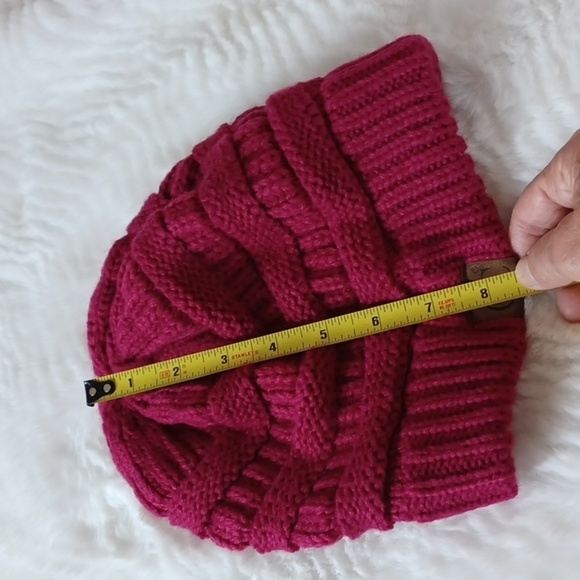C&c Burgundy NWT Womans Hat - Picture 4 of 5